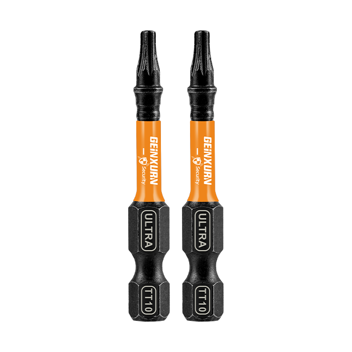 Ultra-Torque Color Coded 2"-50mm TT10 Security Torx Impact Drive Bit Ultra-Torque Color Coded 2"-50mm TT10 Security Torx Impact Drive Bit
